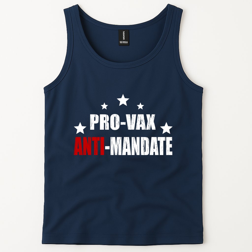 Pro Vax Anti Mandate Tank Top