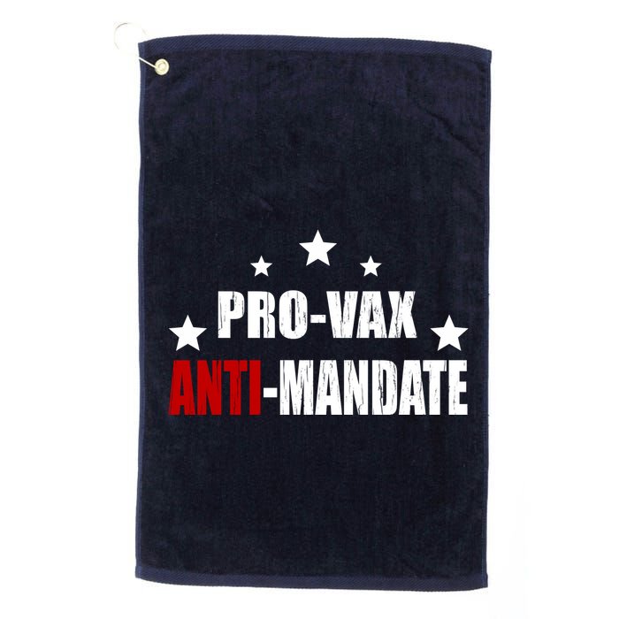 Pro Vax Anti Mandate Golf Towel