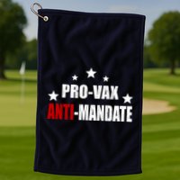 Pro Vax Anti Mandate Golf Towel