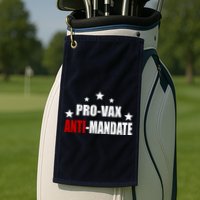 Pro Vax Anti Mandate Golf Towel