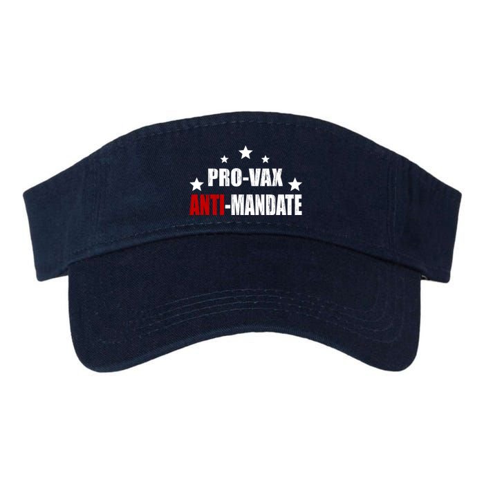 Pro Vax Anti Mandate Visor