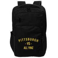 Pittsburgh Vs All Yinz Impact Tech Backpack