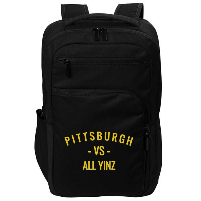 Pittsburgh Vs All Yinz Impact Tech Backpack
