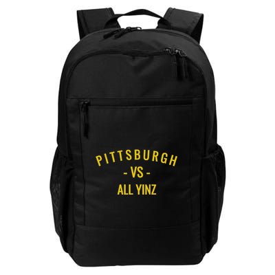Pittsburgh Vs All Yinz Backpack