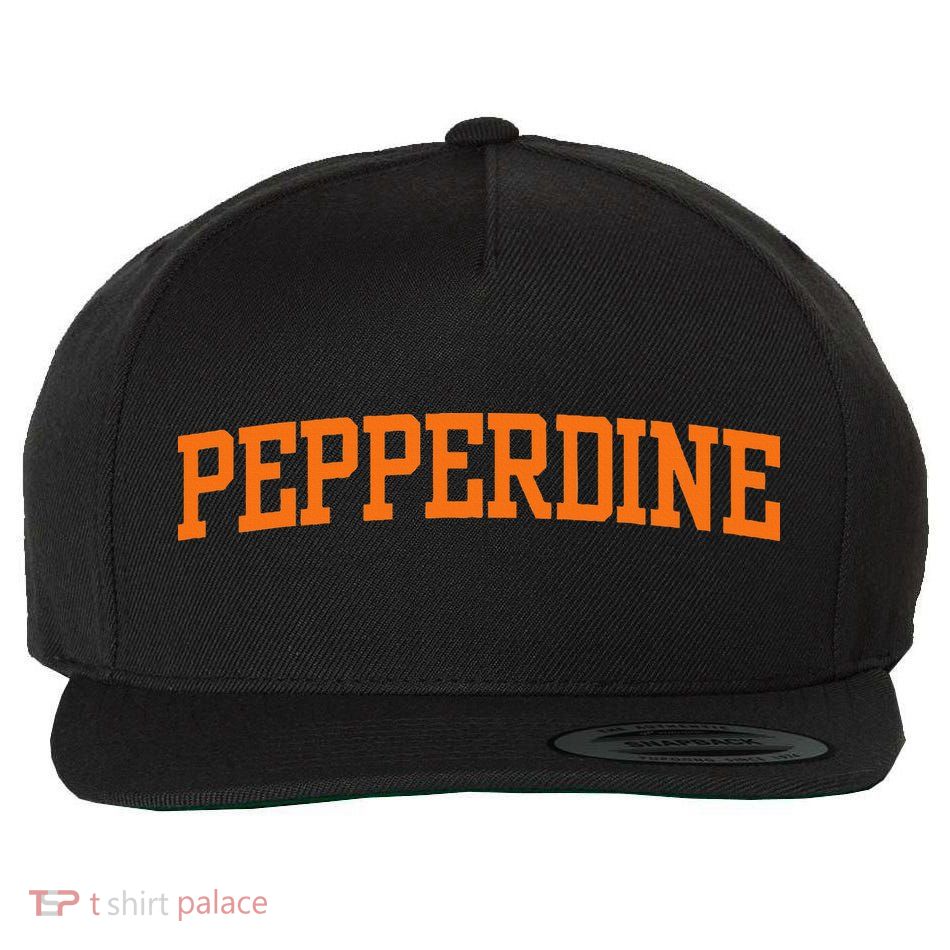 Pepperdine Vintage Arch University Wool Snapback Cap