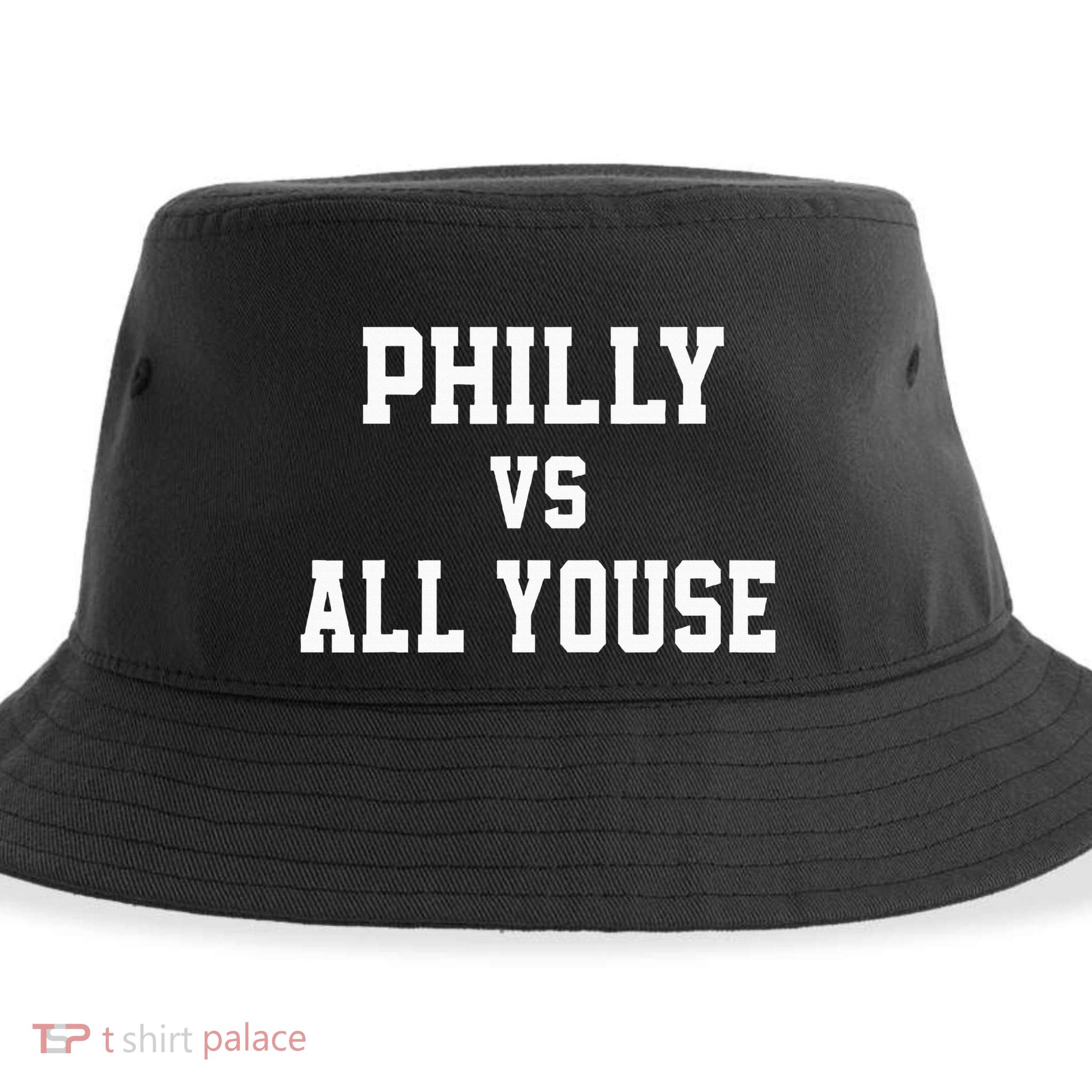 P.H.I.L.Ly Vs All Youse Slang For Philadelphia Fan Sustainable Bucket Hat