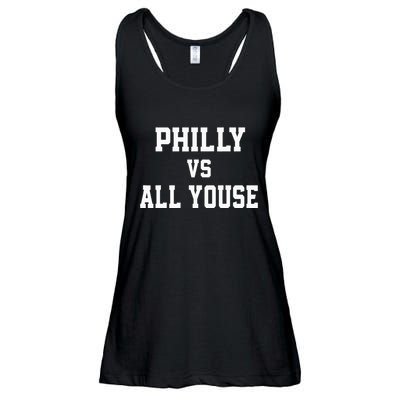 P.H.I.L.Ly Vs All Youse Slang For Philadelphia Fan Ladies Essential Flowy Tank