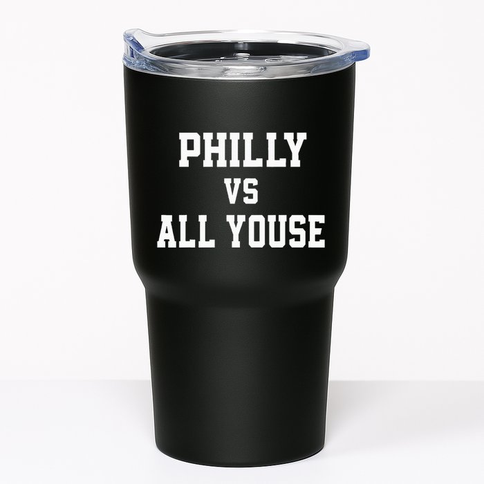 P.H.I.L.Ly Vs All Youse Slang For Philadelphia Fan Tumbler