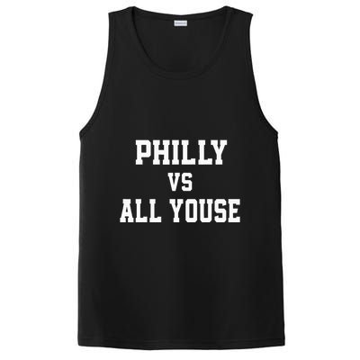 P.H.I.L.Ly Vs All Youse Slang For Philadelphia Fan PosiCharge Competitor Tank