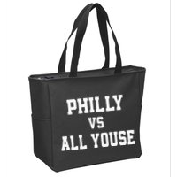 P.H.I.L.Ly Vs All Youse Slang For Philadelphia Fan Zip Tote Bag