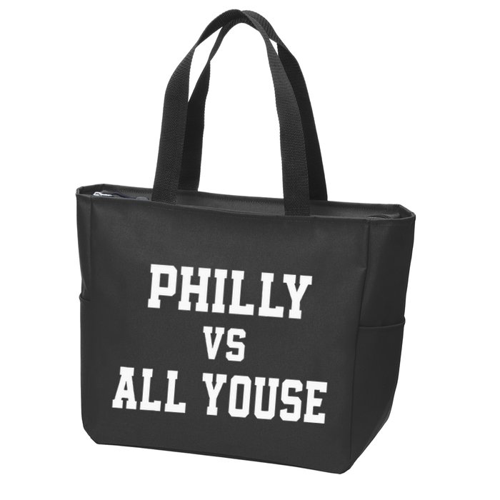 P.H.I.L.Ly Vs All Youse Slang For Philadelphia Fan Zip Tote Bag