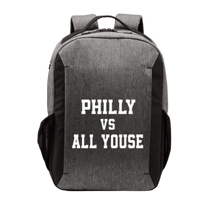 P.H.I.L.Ly Vs All Youse Slang For Philadelphia Fan Vector Backpack