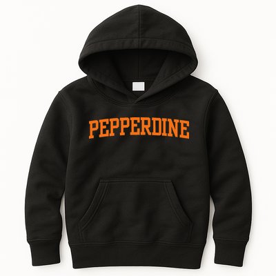 Pepperdine Vintage Arch University Kids Hoodie