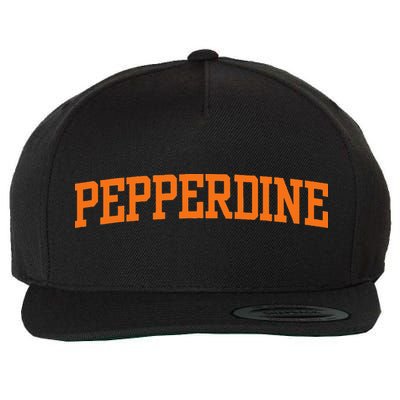 Pepperdine Vintage Arch University Wool Snapback Cap