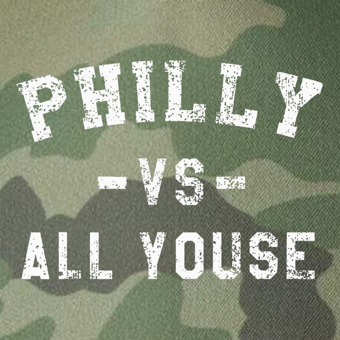 P.H.I.L.L.Y Vs All Youse Funny Philadelphia Slang Legacy Tie Dye Trucker Hat