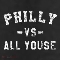 P.H.I.L.L.Y Vs All Youse Funny Philadelphia Slang 7 Panel Mesh Trucker Snapback Hat