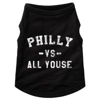 P.H.I.L.L.Y Vs All Youse Funny Philadelphia Slang Doggie Tank