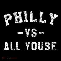 P.H.I.L.L.Y Vs All Youse Funny Philadelphia Slang Flatbill Hat
