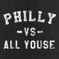 P.H.I.L.L.Y Vs All Youse Funny Philadelphia Slang 25L Jumbo Tote
