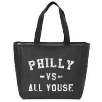P.H.I.L.L.Y Vs All Youse Funny Philadelphia Slang Zip Tote Bag