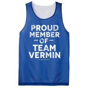 Proud Vermin Anti Trump Quote Mesh Reversible Basketball Jersey Tank