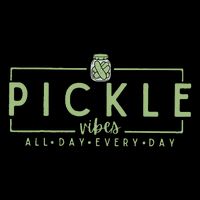 Pickle Vibes All Day Every Day Pickle Lovers Flat Bill Trucker Hat