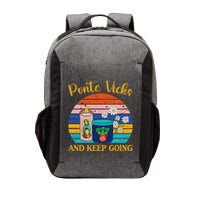 Ponte Vicks And Keep Going Vintage Vector Backpack