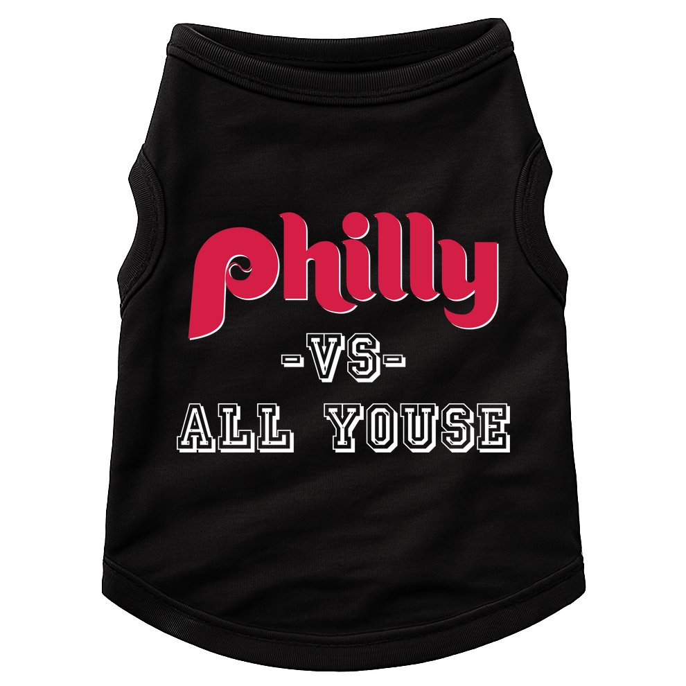 Philly Vs All Youse Funny Philadelphia Slang Doggie Tank