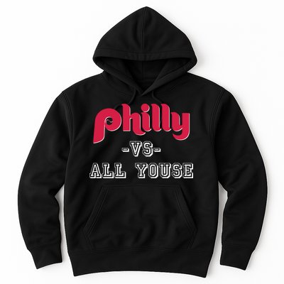 Philly Vs All Youse Funny Philadelphia Slang Hoodie