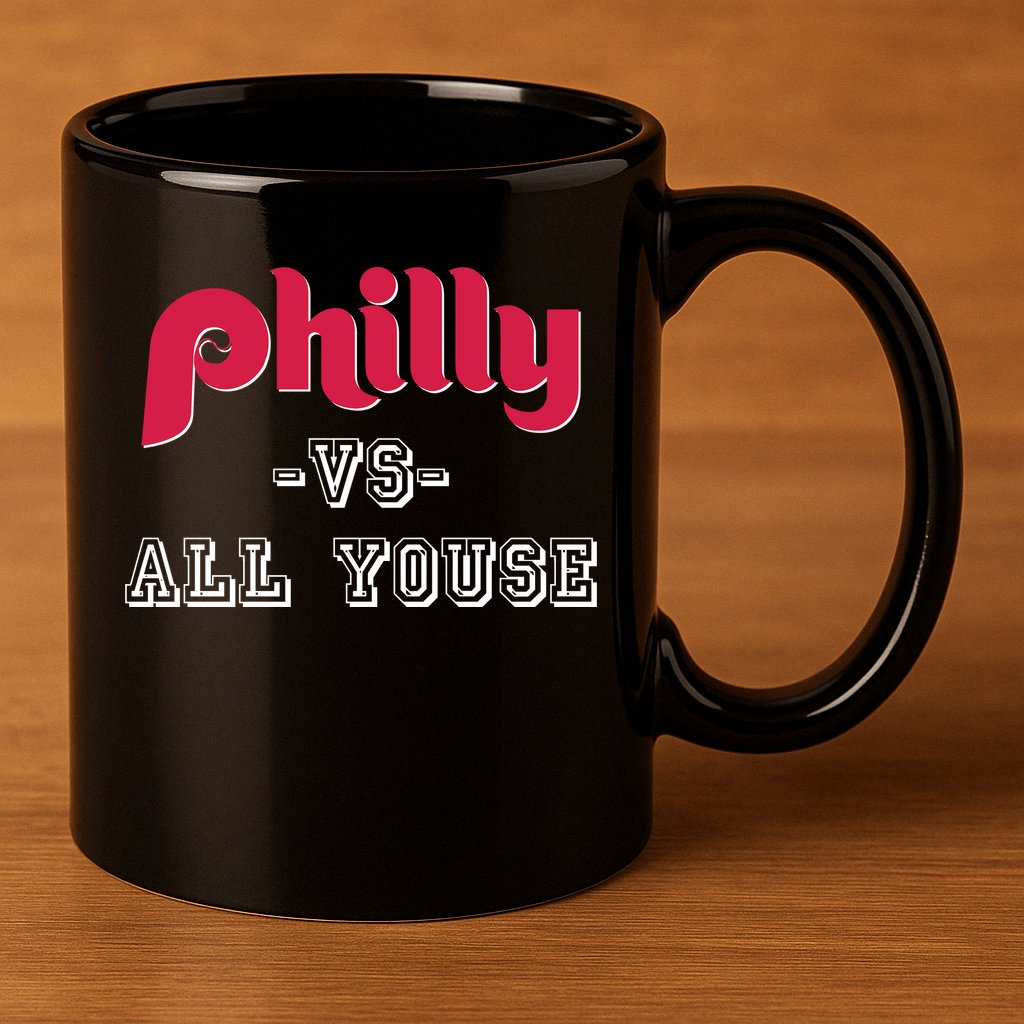 Philly Vs All Youse Funny Philadelphia Slang 11oz C Handle Ceramic Mug