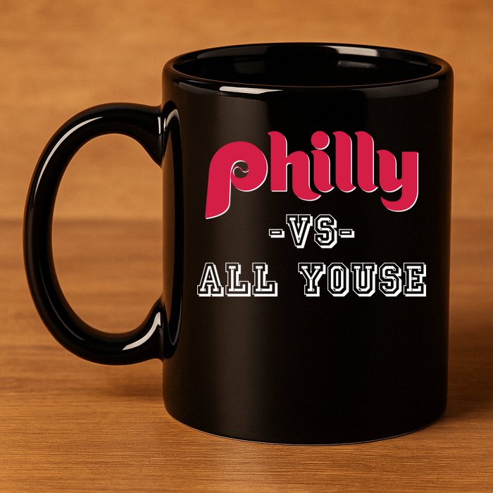 Philly Vs All Youse Funny Philadelphia Slang 11oz C Handle Ceramic Mug