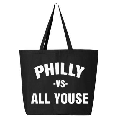 Philly Vs All Youse For Philadelphia Fan 25L Jumbo Tote