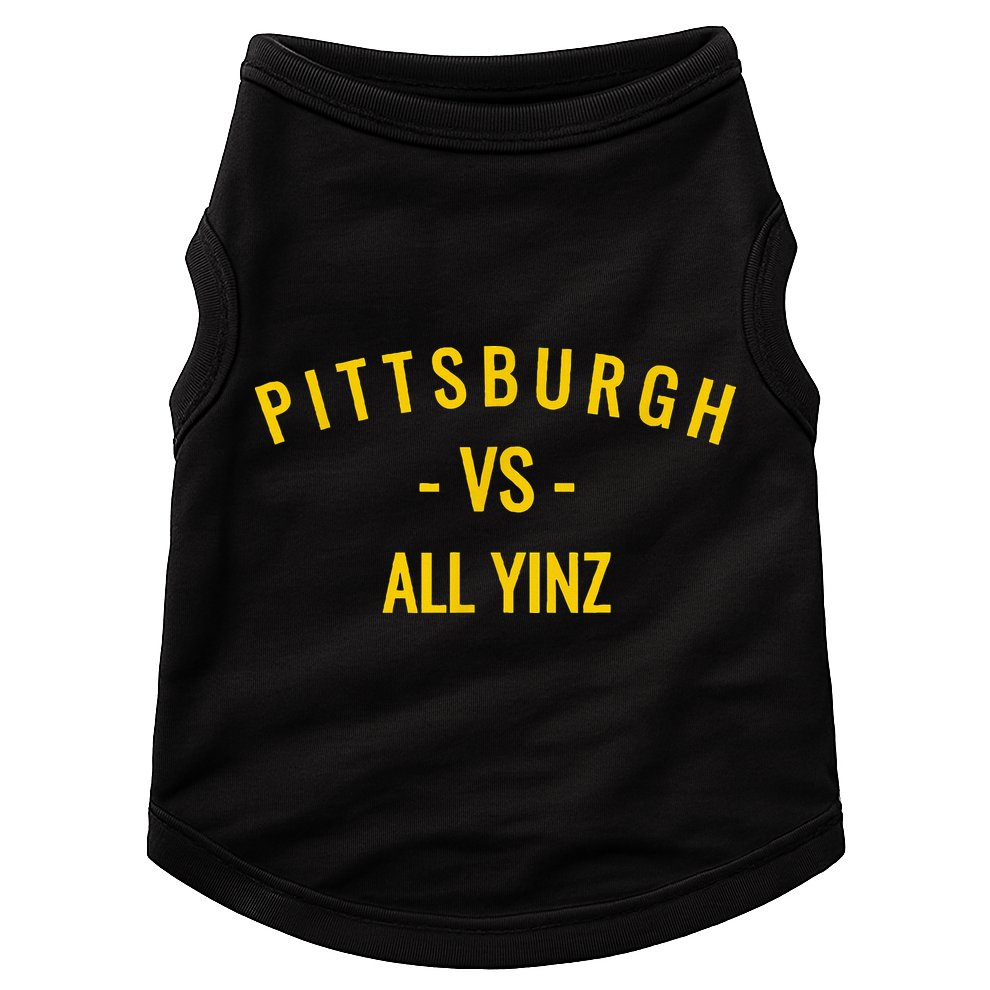 Pittsburgh V.S All Yinz Doggie Tank