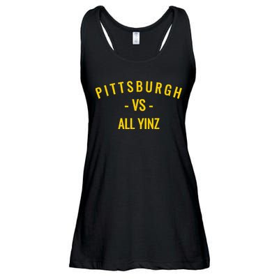 Pittsburgh V.S All Yinz Ladies Essential Flowy Tank