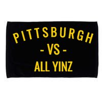 Pittsburgh V.S All Yinz Microfiber Hand Towel