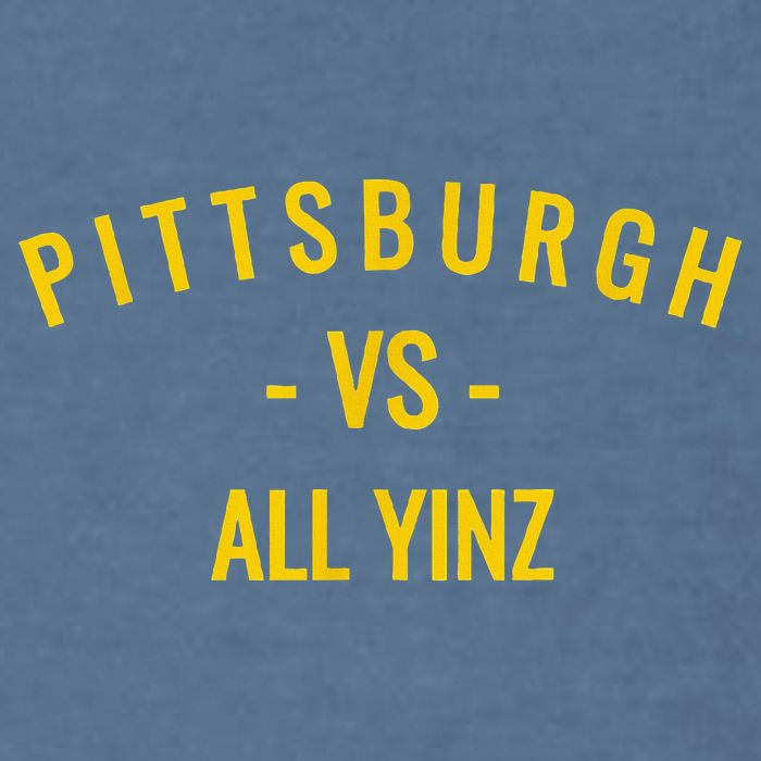 Pittsburgh V.S All Yinz Garment-Dyed Sweatshirt