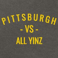 Pittsburgh V.S All Yinz Cotton Canvas Backpack