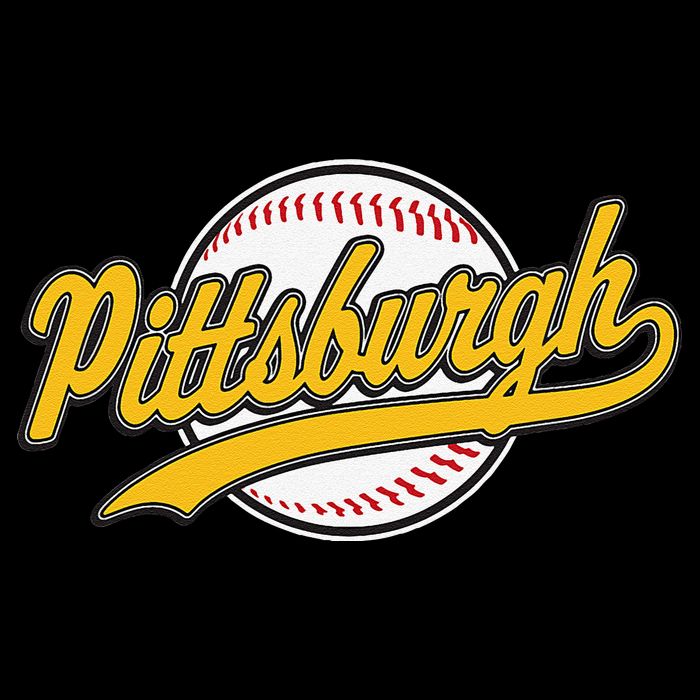 Pittsburgh Vintage Baseball Throwback Retro Design Backpack
