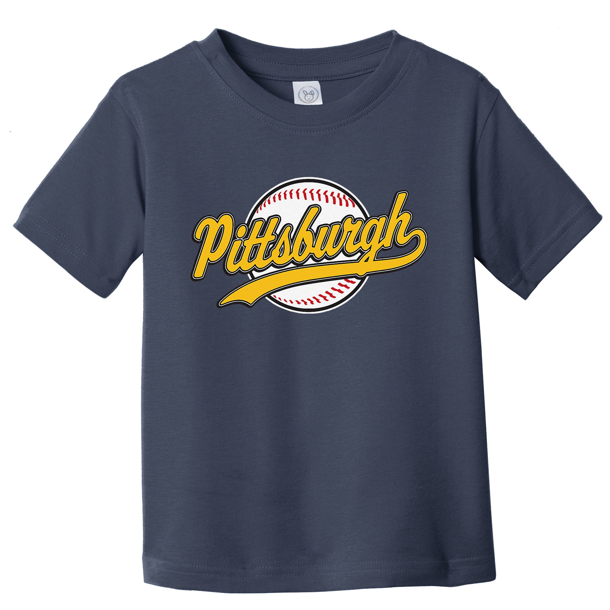Pittsburgh Vintage Baseball Throwback Retro Design Toddler T-Shirt