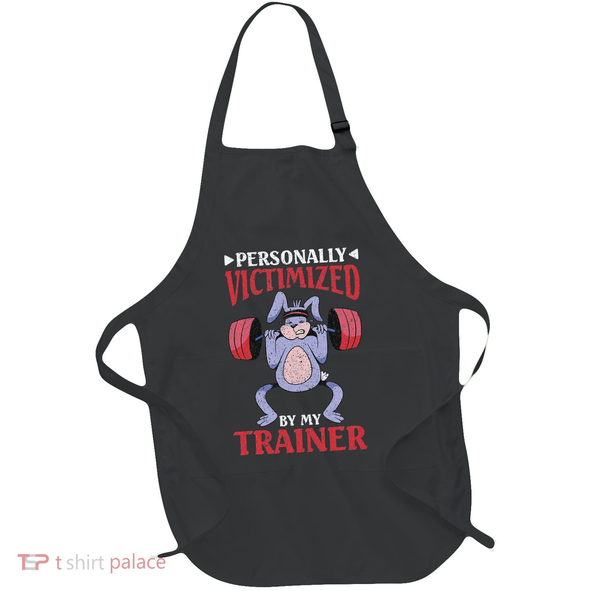 Personally Victimized By My Trainer Full-Length Apron With Pockets