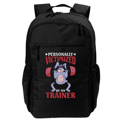 Personally Victimized By My Trainer Daily Commute Backpack