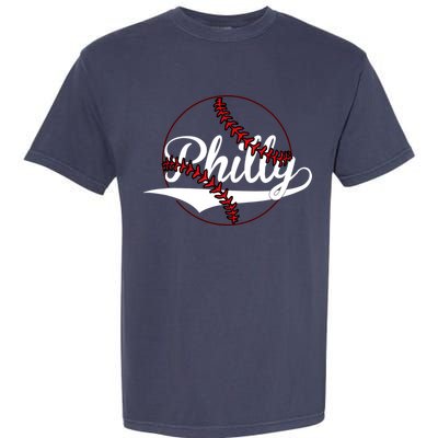 Philly Vintage Baseball Lovers Baseball Fans Garment-Dyed Heavyweight T-Shirt