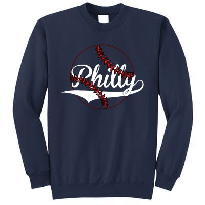 Philly Vintage Baseball Lovers Baseball Fans Sweatshirt