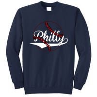 Philly Vintage Baseball Lovers Baseball Fans Tall Sweatshirt