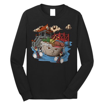 Pho (Vietnamese Beef Noodle Soup) In Northern Vietnam Long Sleeve Shirt