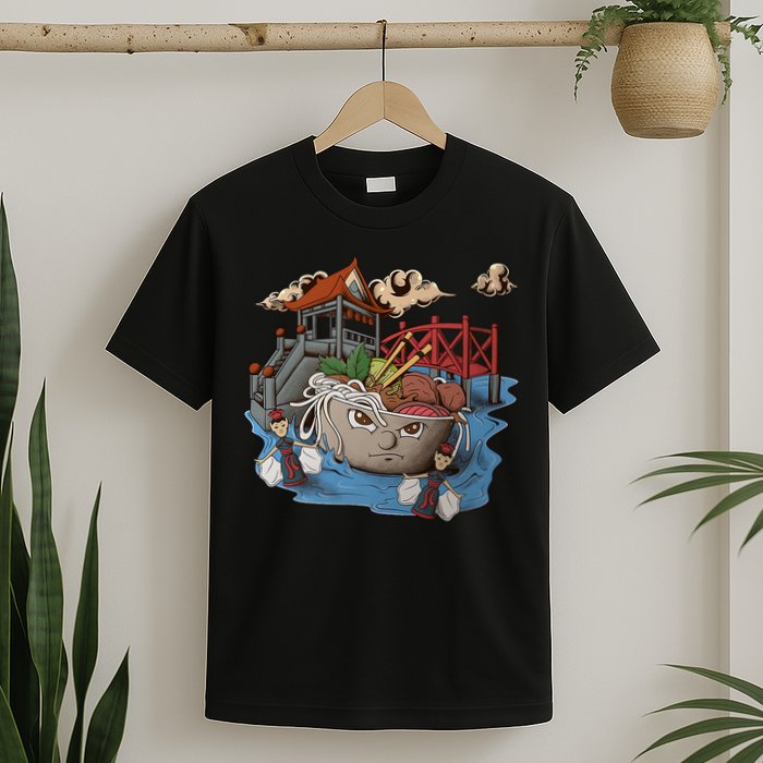 Pho (Vietnamese Beef Noodle Soup) In Northern Vietnam T-Shirt