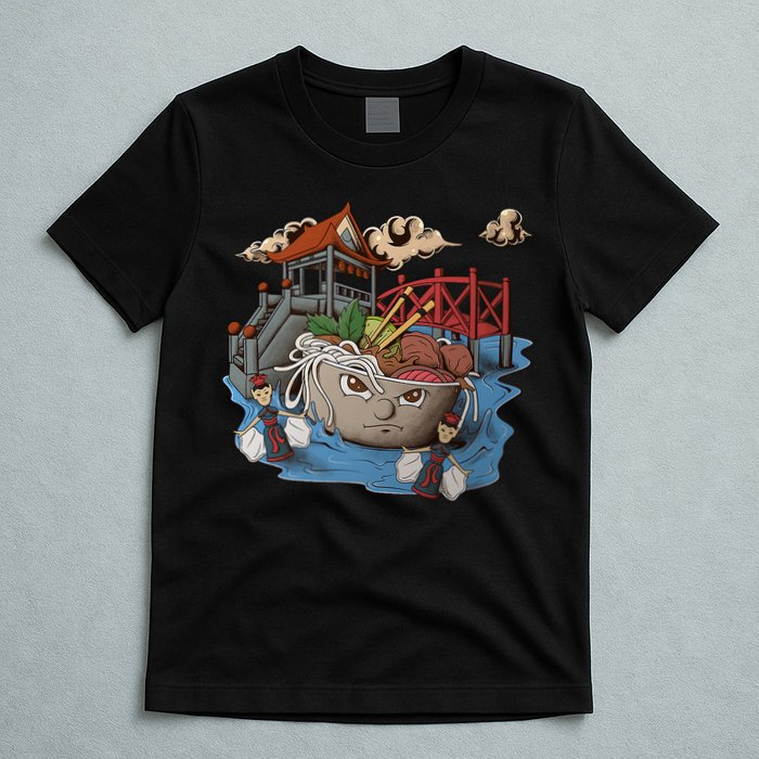 Pho (Vietnamese Beef Noodle Soup) In Northern Vietnam T-Shirt