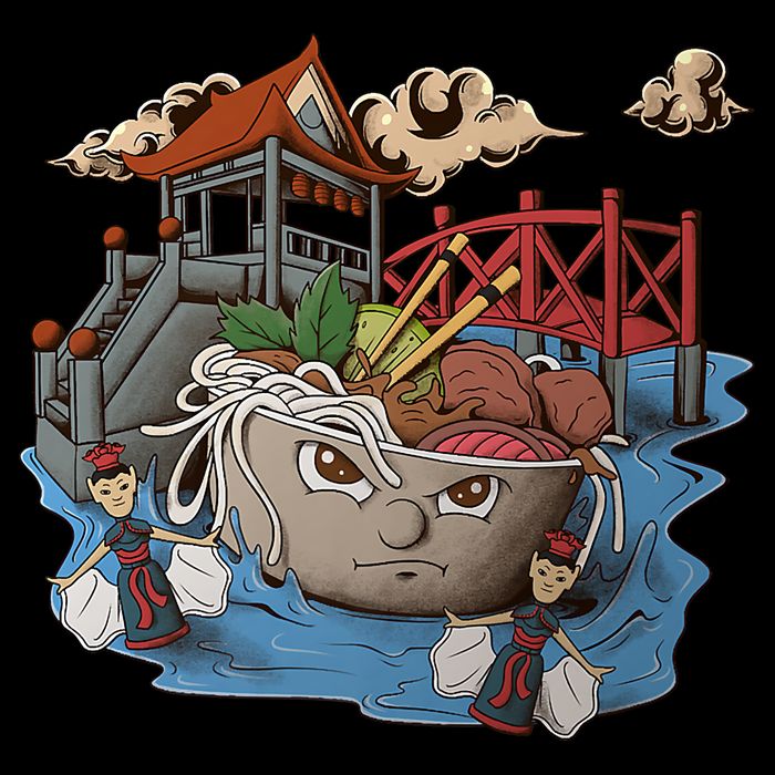 Pho (Vietnamese Beef Noodle Soup) In Northern Vietnam T-Shirt