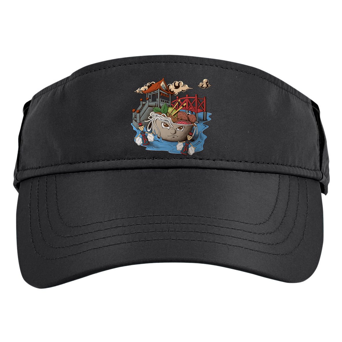 Pho (Vietnamese Beef Noodle Soup) In Northern Vietnam Adult Drive Performance Visor
