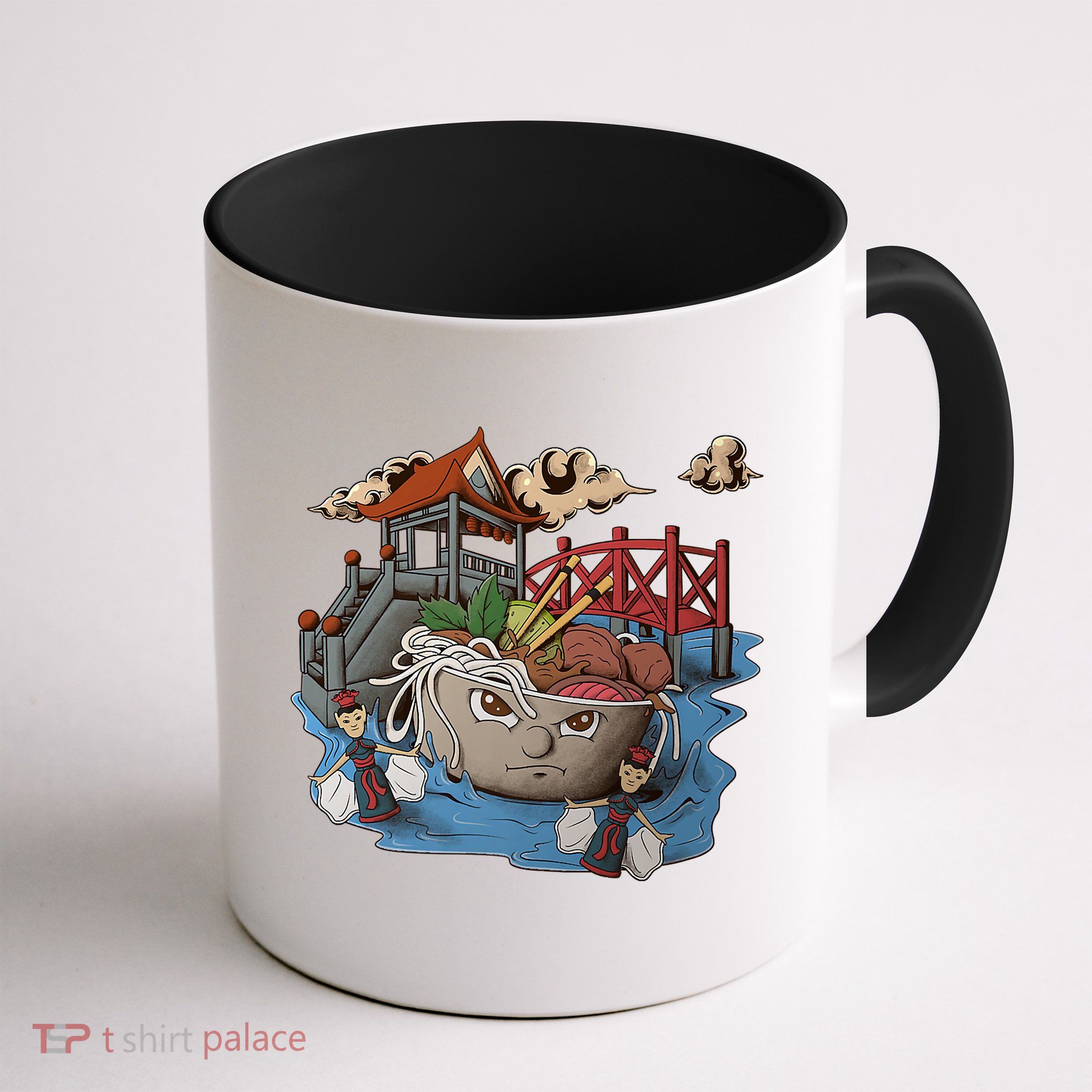 Pho (Vietnamese Beef Noodle Soup) In Northern Vietnam Mug